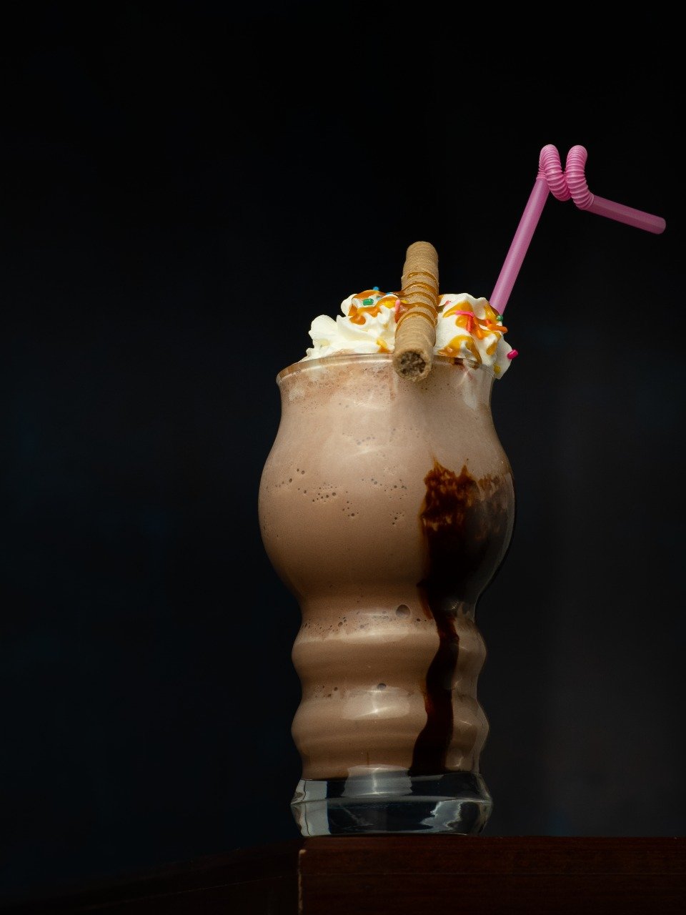 ميلك شيك شوكولا